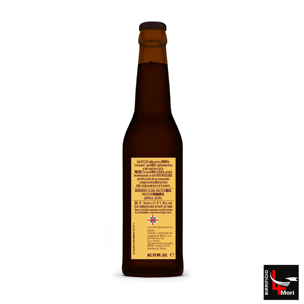 Cassa Pozzo 7 - 0.50l x 12px - Birrificio 4Mori